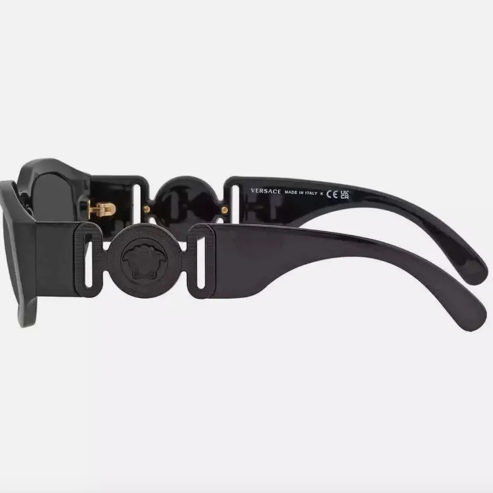 YAS QUEEN! 🔥VERSACE DARK 53MM BLACK SUNGLASSES UNISEX